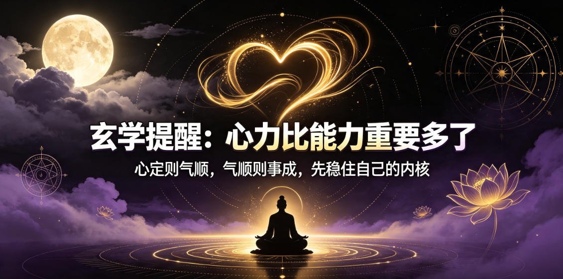 玄学揭秘:心力远比能力更关键,你掌握了吗?-梧桐有术