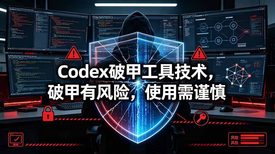 Codex破甲工具技术，破甲有风险，使用需谨慎-梧桐有术