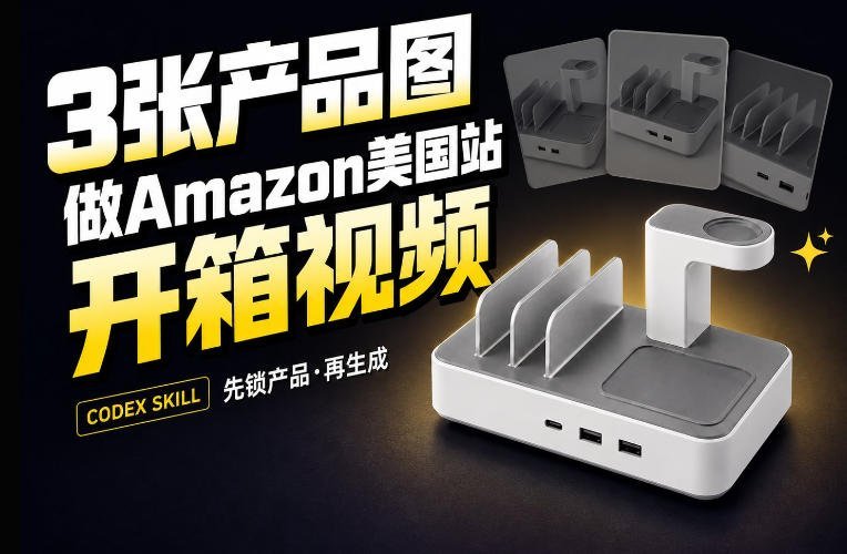 3张图也能剪出15秒爆款开箱视频？Amazon美国站实操秘诀来了-梧桐有术