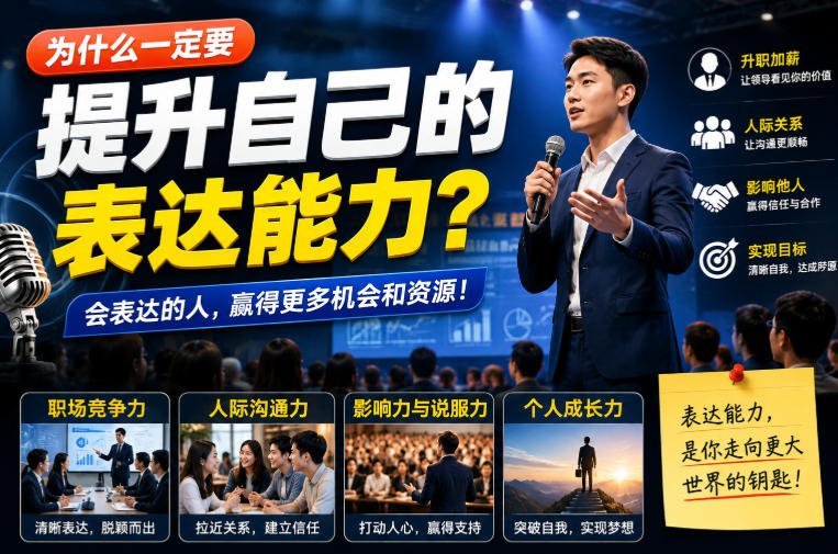 表达能力，是你最值得投资的隐形资产-梧桐有术